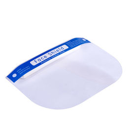 Disposable Protective Face Shield Adjustable Velcro Band For Eye Glasses